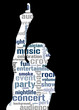 Concert - Abstract word wallpaper