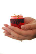 Photo: giving gift giving gift