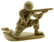 figurine soldat fusil fond blanc