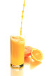 Orange juice and oranges