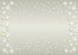 冬の白い雪のカード