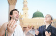 People on holy islamic duty in Makka, Saudi Arabia