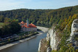 weltenburg, kloster, donau, felsen