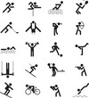 sport icon set