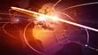 Global business network. Loop