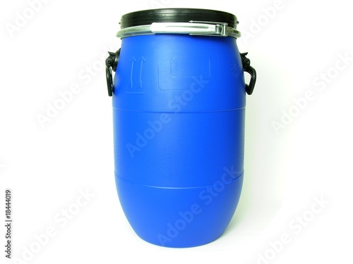 Foto: Blaues Fass Blaues Fass