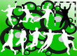handball vector silhouettes handball vector silhouettes