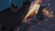 Sawing metal