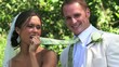 Married Couple Posing for Camera