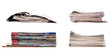 Stack of newspapers