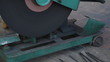 Sawing metal