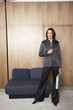 Business woman with a suitcase