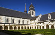 Photo: Courtyard of Abbaye de Fontevraud Courtyard of Abbaye de Fontevraud