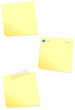 Adhesive note vector illustration