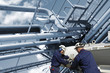 engineers working on pipelines