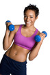 Happy Fitness Woman
