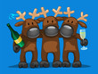 three friends