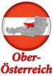 3D-Button Republik Österreich - Oberösterreich