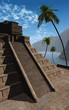 Maya Tempel 2012 Transformation blau grün 004