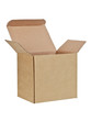 Foto: Opened cardboard box isolated on white background Opened cardboard box isolated on white background