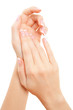 care for sensuality woman hands
