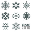 Vektor: vector christmas deko snowflakes vector christmas deko snowflakes