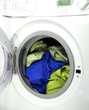 Clothes in laundry