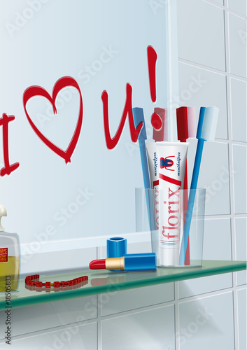 Badezimmer i love you Badezimmer i love you