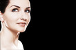 Beautiful womans face