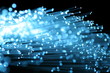 abstract view of fiber optics