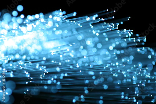 Foto: abstract view of fiber optics abstract view of fiber optics