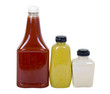 Ketchup, Mustard and Horseradish in Bottles Ketchup, Mustard and Horseradish in Bottles
