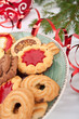 pile of various christmas  cookies
