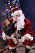 Photo: Checking out Santa Checking out Santa