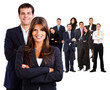 Beautiful business leaders