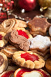 pile of various christmas  cookies