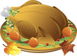 Autumn turkey dinner Autumn turkey dinner