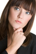 Photo: Pretty Businesswoman Thinking Pretty Businesswoman Thinking