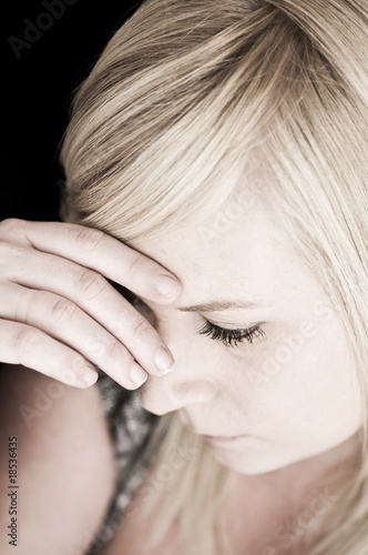 Photo: Portrait of blonde woman Portrait of blonde woman