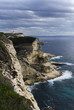 Falaise a Bonifacio en Corse