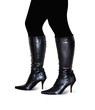 High heeled boots