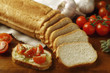Bread and tomato