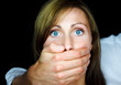scary woman being kidnapped