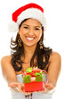 Santa woman