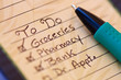 To Do List