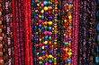 Vibrant ethnic necklaces from seeds