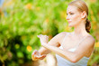 Woman Practicing Yoga