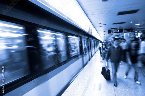 Photo: subway station subway station
