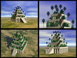 Hanging Gardens of Babylon. 3D reconstructions. Hanging Gardens of Babylon. 3D reconstructions.