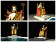 Statue of Zeus at Olympia. 3D reconstructions Statue of Zeus at Olympia. 3D reconstructions
